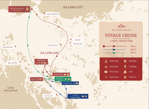 Discovery HALONG BAY 3 days  2 nights